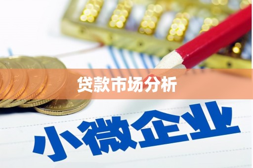 从江贷款市场分析