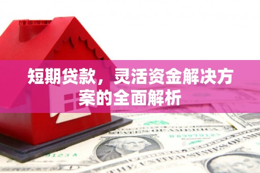 从江短期贷款，灵活资金解决方案的全面解析
