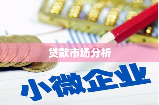 从江贷款市场分析