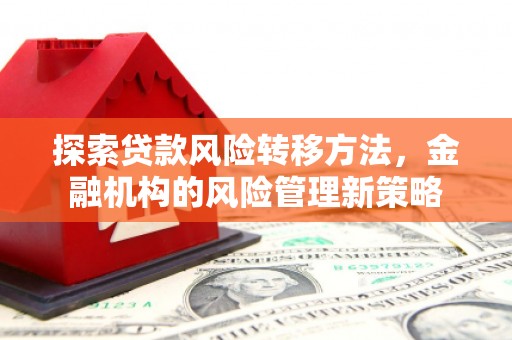 从江探索贷款风险转移方法，金融机构的风险管理新策略