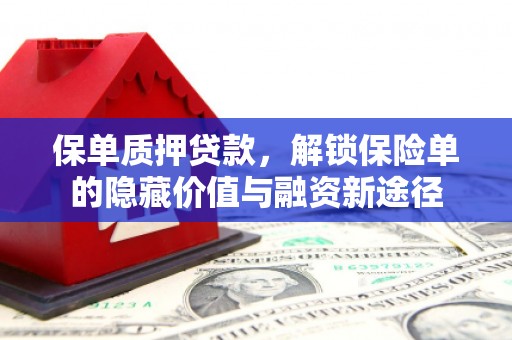 从江保单质押贷款，解锁保险单的隐藏价值与融资新途径