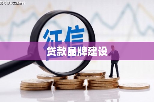 从江贷款品牌建设
