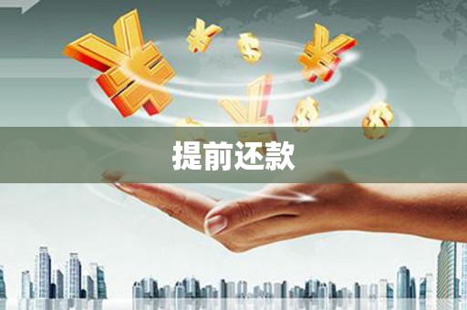 从江提前还款