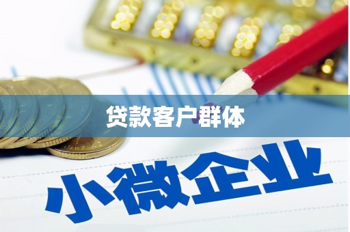 从江贷款客户群体