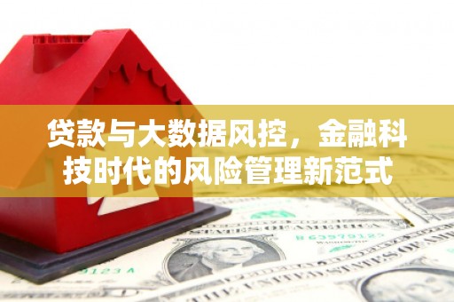 从江贷款与大数据风控，金融科技时代的风险管理新范式