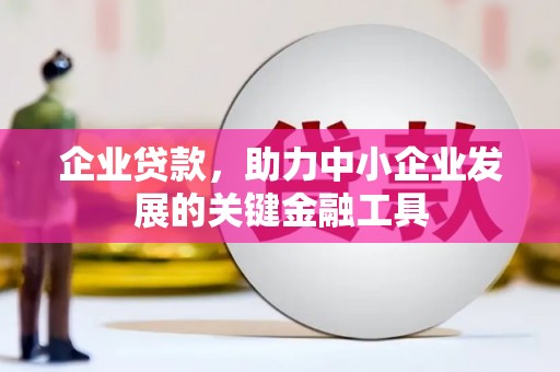 从江企业贷款，助力中小企业发展的关键金融工具