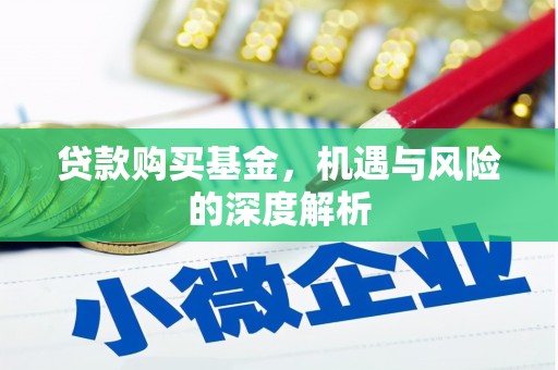 从江贷款购买基金，机遇与风险的深度解析