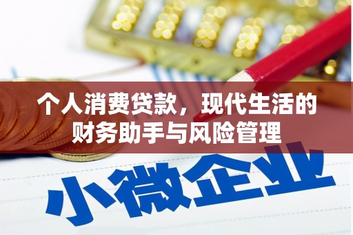 从江个人消费贷款，现代生活的财务助手与风险管理