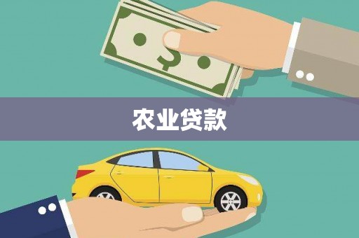 从江农业贷款