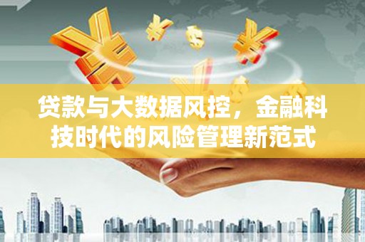 从江贷款与大数据风控，金融科技时代的风险管理新范式
