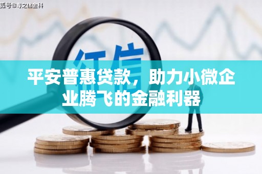 从江平安普惠贷款，助力小微企业腾飞的金融利器