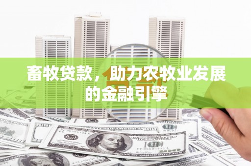 从江畜牧贷款，助力农牧业发展的金融引擎