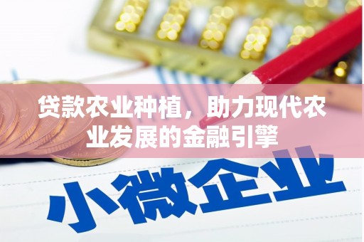 从江贷款农业种植，助力现代农业发展的金融引擎