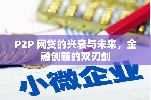 从江P2P 网贷的兴衰与未来，金融创新的双刃剑