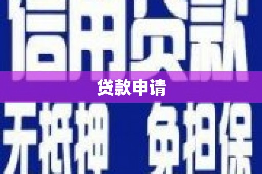 从江贷款申请