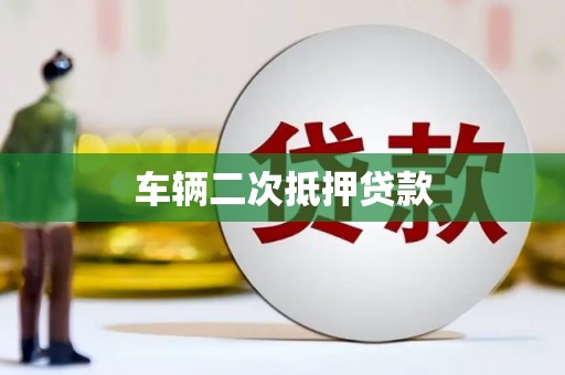 从江车辆二次抵押贷款