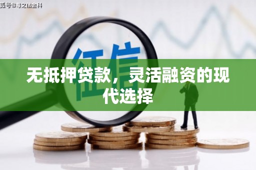 从江无抵押贷款，灵活融资的现代选择