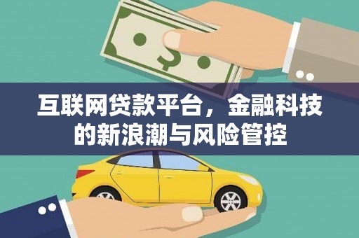 从江互联网贷款平台，金融科技的新浪潮与风险管控