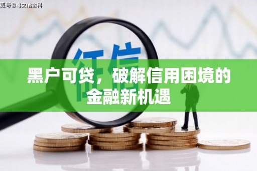 从江黑户可贷，破解信用困境的金融新机遇