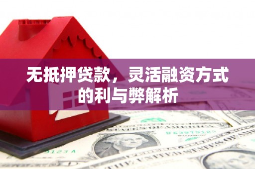从江无抵押贷款，灵活融资方式的利与弊解析