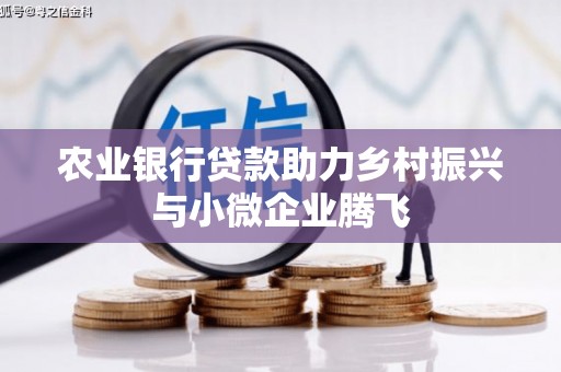 从江农业银行贷款助力乡村振兴与小微企业腾飞