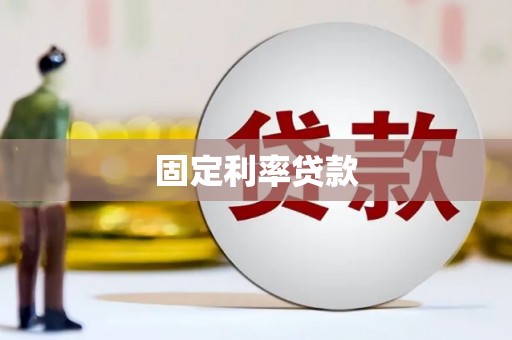 从江固定利率贷款
