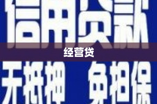从江经营贷