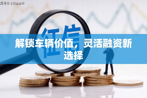 从江解锁车辆价值，灵活融资新选择