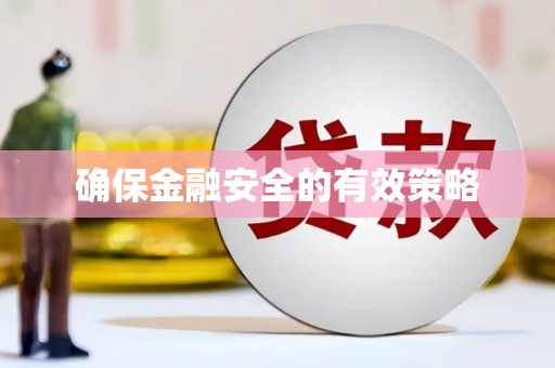 从江确保金融安全的有效策略