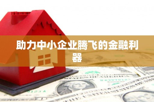 从江助力中小企业腾飞的金融利器