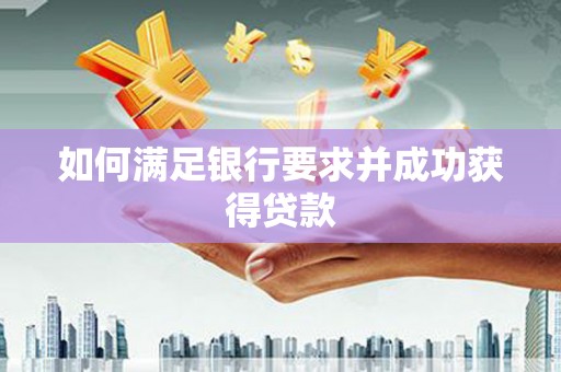 从江如何满足银行要求并成功获得贷款
